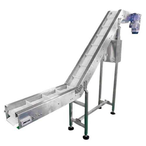 Convoyeur à bande incliné